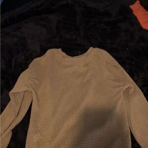 Men's Tan Sweater